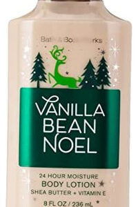 Bath & Body Works Coleção Loção Corporal Vanilla Bean Noel
