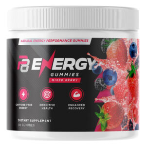 P8 Energy Gummies - Energia Sustentada Sem Cafeína E Foco Ap