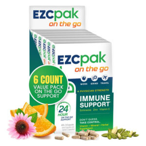 Ezc Pak On The Go Impulsionador Do Sistema Imunológico Com E