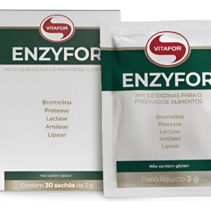 Enzyfor Enzimas Digestivas - 30 Sachês 3g - Vitafor