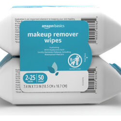 Toallitas Desmaquillantes Amazon Basics 50 Unid