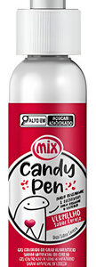 Caneta Candy Pen Vermelha / Preta Mix - Mix 60g