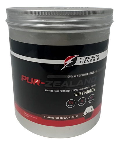 Strength Genesis Pur Zealander Proteína Whey Alimentada Com