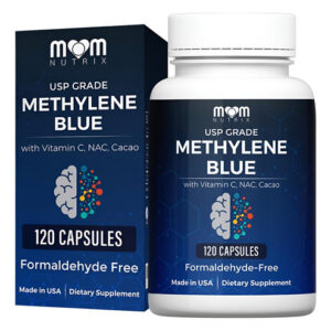 Mom Nutrix Metileno Azul Grau Farmacêutico Cápsulas De Azul