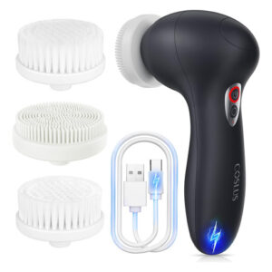 Facial Cleansing Brush Coslus 3 In 1 Electric Spin Brush