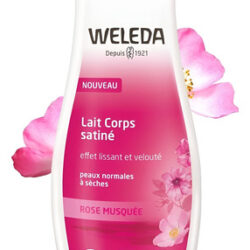Loção Corporal Weleda Rosa Selvagem Hidratante Rico