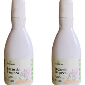 Kit Loção De Limpeza Facial Vegana Antipoluição - Livealoe