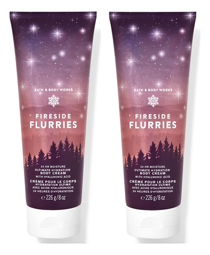 Bath And Body Works Fireside Flurries Body Cream Ultimate Hy