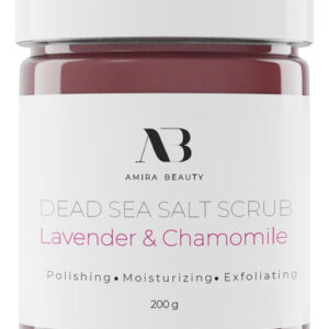 Esfoliante Corporal Com Sal Do Mar Morto Amira Beauty Lava