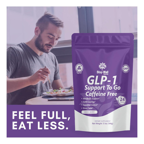 Suplemento Glp-1 Glp 1 Booster Drink Mix Para Controlar E - Imagem 8
