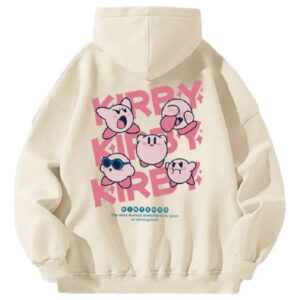 Moletom Hol La Moda Pretty Pattern Game Star Kirby Graffiti