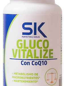Sk Smiles Smiles Gluco Vitalize Suplemento Com Coq10 60 Cáp