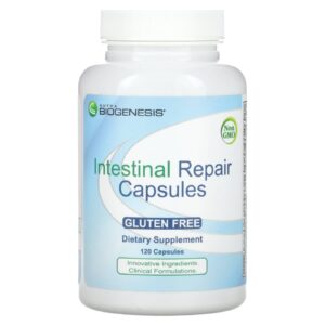 Nutra BioGenesis Cápsulas de Reparação Intestinal 120 Cápsulas