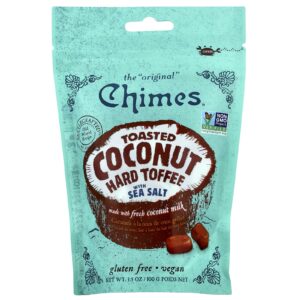 Chimes Tofe Dura de Coco Torrado com Sal Marinho 100 g (35 oz)