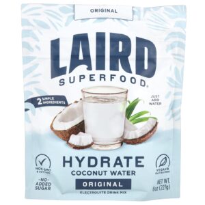 Laird Superfood Hydrate Água de Coco Original 227 g (8 oz)