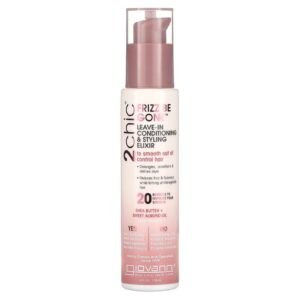 Giovanni 2chic Elixir Leave-In Frizz Be Gone Manteiga de Karité + Óleo de Amêndoa Doce 118 ml (4 fl oz)