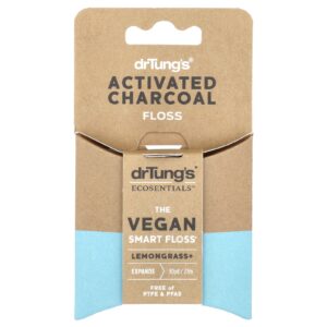Dr. Tungs Ecosentials™ The Vegan Smart Floss® Capim-Limão 27 m (30 jardas)
