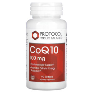 Protocol for Life Balance CoQ10 100 mg 90 Cápsulas Softgel