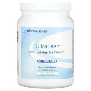 Nutra BioGenesis UltraLean Baunilha Natural 623 g (1 lb 6 oz)