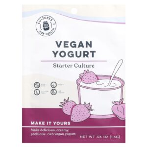 Cultures for Health Iogurte Vegano 4 Pacotes 16 g (006 oz)