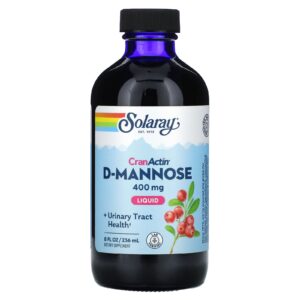 Solaray Líquido CranActin D-Manose 236 ml (8 fl oz)