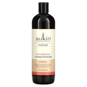 Sukin Condicionador de Volume Cabelo Fino e Mole 500 ml (169 fl oz)