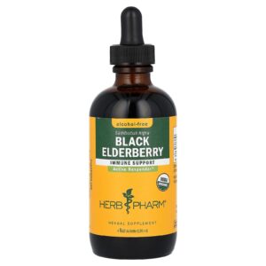 Herb Pharm Sabugueiro Preto Sem Álcool 120 ml (4 fl oz)