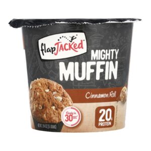 FlapJacked Mighty Muffin Rolo de Canela 55 g (194 oz)