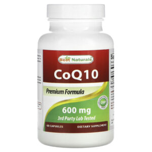 Best Naturals CoQ10 600 mg 60 Cápsulas