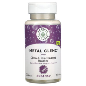 Natural Balance Metal Clenz 60 VegCaps