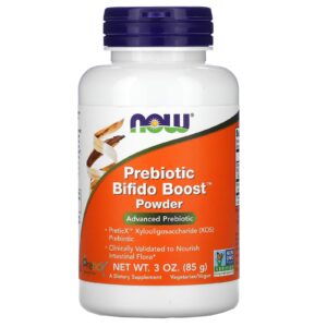 NOW Foods Bifido Boost Prebiótico em Pó 85 g (3 oz)
