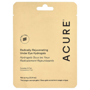 ACURE Radically Rejuvenating Hidrogel para a Área dos Olhos 2 Géis para a Área dos Olhos de Uso Único 4 g (014 oz)