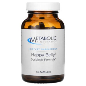 Metabolic Maintenance Happy Belly Fórmula para Disbiose 90 Cápsulas