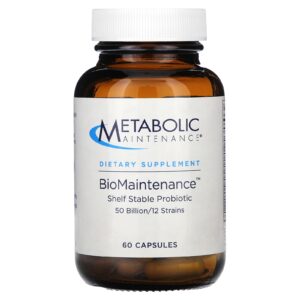 Metabolic Maintenance BioMaintenance Probiótico de Longa Duração 60 Cápsulas