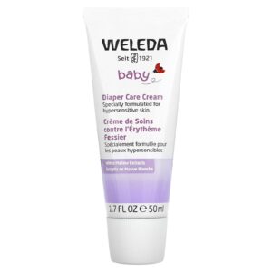 Weleda Bebê Creme para Cuidado de Fraldas Extratos de Malva Branca 50 ml (17 fl oz)