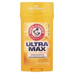 Arm & Hammer UltraMax Desodorante Sólidoo Antitranspirante Masculino Sem Fragrância 26 oz (73 g)