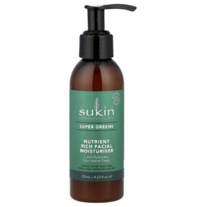Sukin Super Greens Hidratante Facial Rico em Nutrientes Pele Normal a Seca 125 ml (423 fl oz)