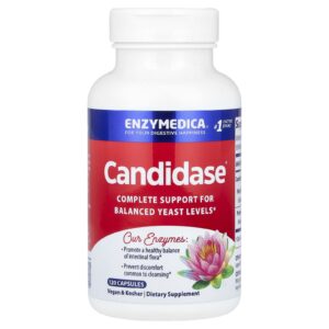 Enzymedica Candidase 120 Cápsulas