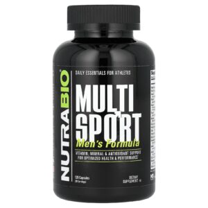 NutraBio Fórmula para Homens MultiSport 120 Cápsulas