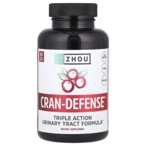 Zhou Nutrition Cran-Defense™ 60 Cápsulas Vegetais