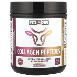 Zhou Nutrition Peptídeos de colágeno 510 g (18 oz)