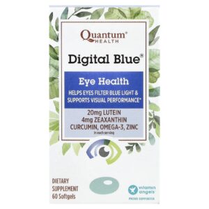 Quantum Health Digital Blue® Saúde Ocular 60 Cápsulas Softgel