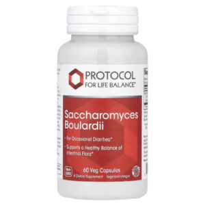 Protocol for Life Balance Saccharomyces Boulardii 60 Cápsulas Vegetais (500 mg por Cápsula)