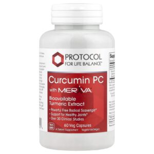 Protocol for Life Balance Curcumina para PC com Meriva® 60 Cápsulas Vegetais (500 mg por Cápsula)