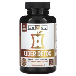 Zhou Nutrition Cidra Detox 60 Cápsulas Vegetais
