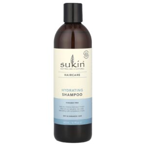 Sukin Shampoo Hidratante Cabelos Secos e Danificados 500 ml (169 fl oz)