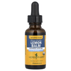 Herb Pharm Erva-Cidreira Sem Álcool 30 ml (1 fl oz)