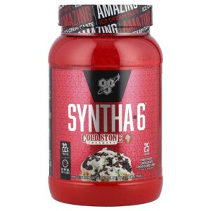 BSN Syntha-6 Cold Stone Creamery Sabor de Hortelã e Pedaços de Chocolate 117 kg (259 lb)