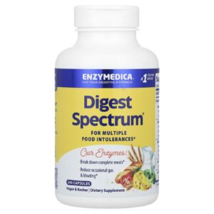 Enzymedica Digest Spectrum® 240 Cápsulas