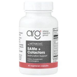 Metabolic Maintenance SAMe + Cofatores 200 mg 60 Cápsulas